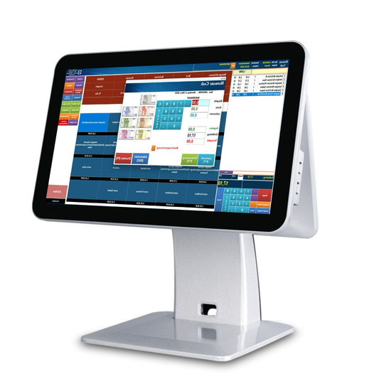 🖥️ Weißes All-in-One Kassensystem – Elegant & Kompakt