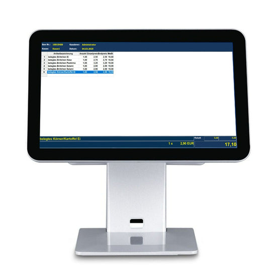 🖥️ Kassensystem mit Kundendisplay – Klare Übersicht für Ihre Kunden